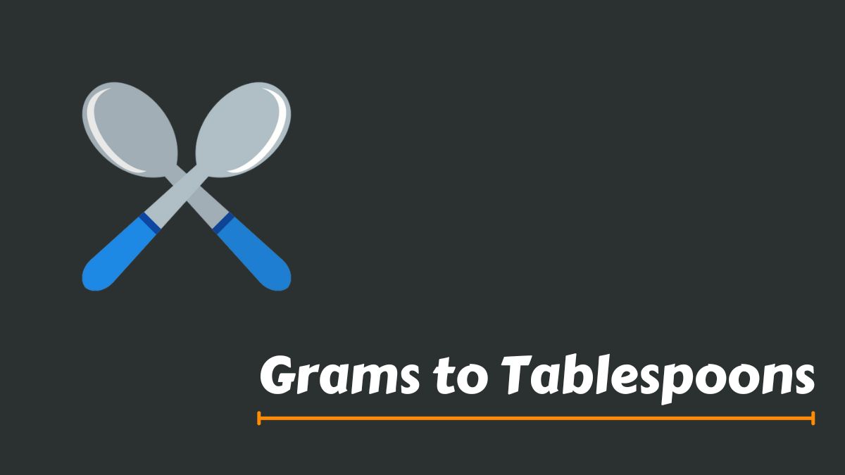 grams-to-tablespoons-converter